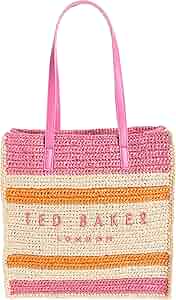 Amazon.com: Ted Baker Women's Skye Raffia Striped Tote